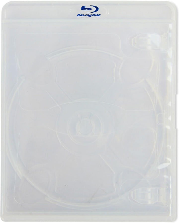 Amaray Vortex Eco-Lite Single 3D Blu-ray Hüllen in Dragon Trading Verpackung, transparent, 5 Stück