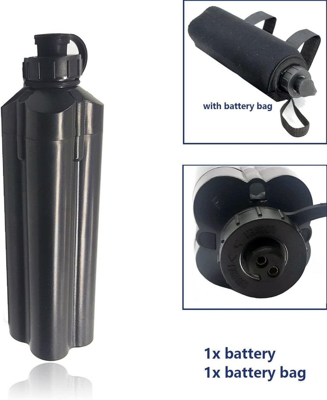 Aelcouth® Ladegerät RB-CC4002 & 1X Battery 14.8V 5,0Ah BM2300 Kompatibel für Daiwa BM2300 BM2900 BM2