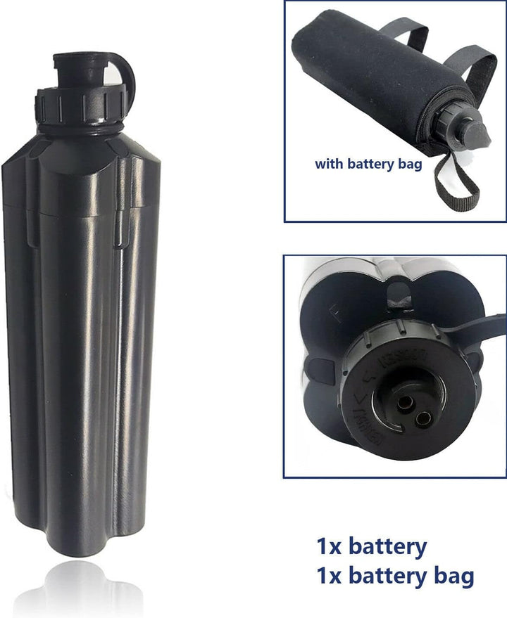 Aelcouth® Ladegerät RB-CC4002 & 1X Battery 14.8V 5,0Ah BM2300 Kompatibel für Daiwa BM2300 BM2900 BM2