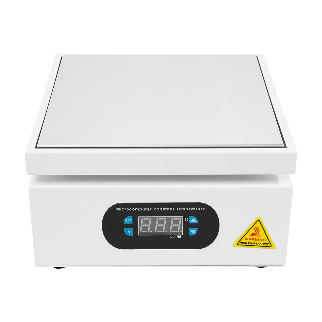 700W Lötstation Heizplatte mit Digitalanzeige - Raumtemperatur bis 400 °C | Menüsperrfunktion, Tempe