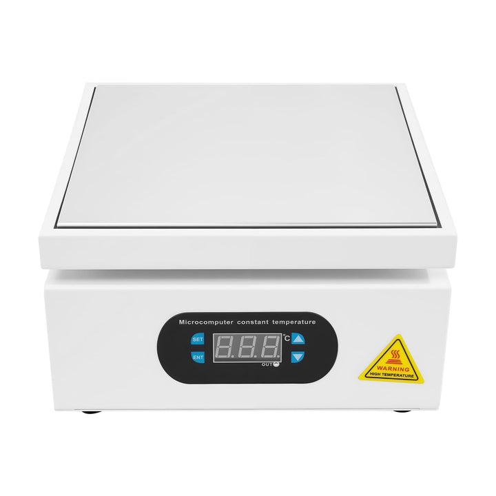 700W Lötstation Heizplatte mit Digitalanzeige - Raumtemperatur bis 400 °C | Menüsperrfunktion, Tempe