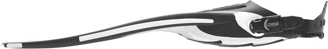Cressi Frog Plus Tauchflossen Erwachsene M/L (41/44) Schwarz/Weiss, M/L (41/44) Schwarz/Weiss