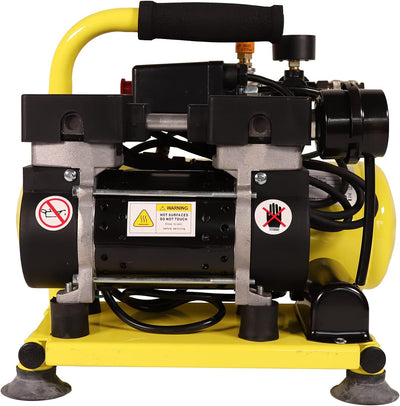 WELDINGER Flüster Kompressor FK 40 compact 275 W Luftabgabe 32 l/min Airbrush ölfrei 5 Jahre Garanti