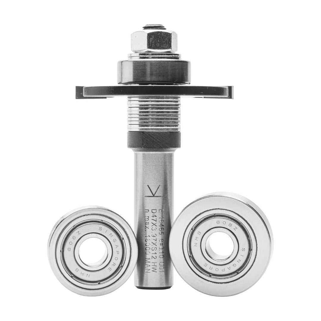 ENT 16465 Flachdübelfräser HW, Schaft (S) 12 mm, Durchmesser (D) 47 mm, NL 3,97 mm, SL 40 mm, mit 3