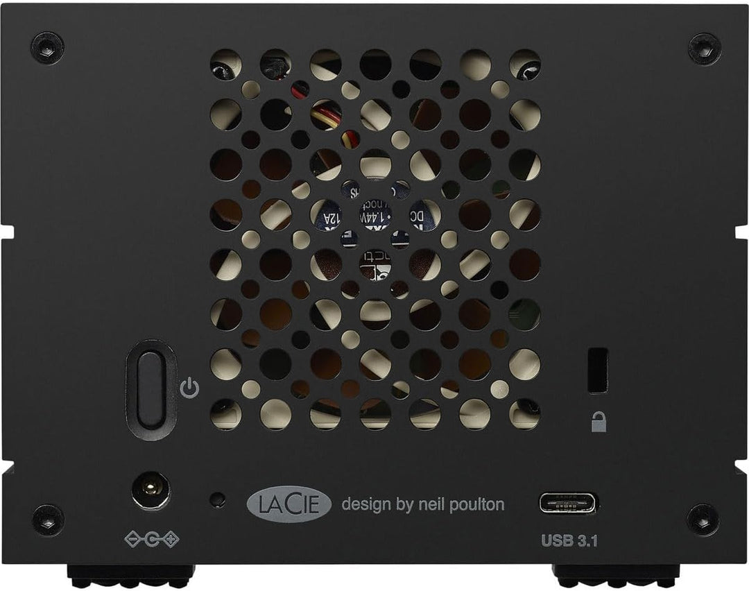 LaCie 2big RAID USB-C 40TB externe Festplatte, 3.5 Zoll, RAID 1, 2, USB-C, PC & Mac, Enterprise HDD,