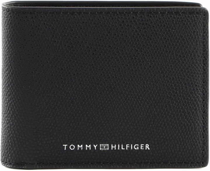 Tommy Hilfiger Business Leather GP Mini CC Wallet and Money Clip Black