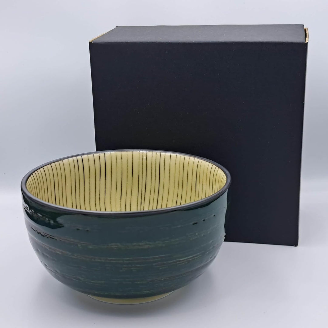 Original japanische Matcha Schale Chawan Kosai aus Keramik zur japanischen Tee-Zeremonie Matcha Zube