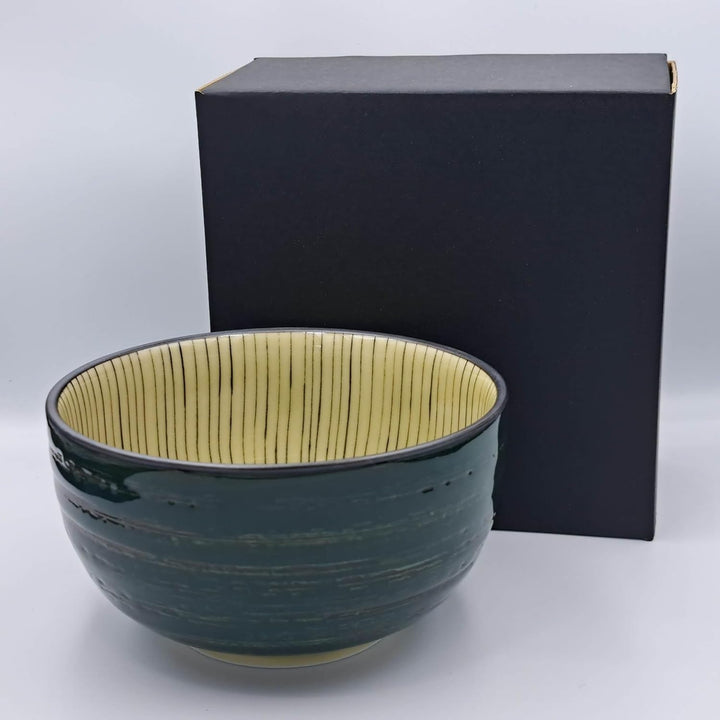 Original japanische Matcha Schale Chawan Kosai aus Keramik zur japanischen Tee-Zeremonie Matcha Zube