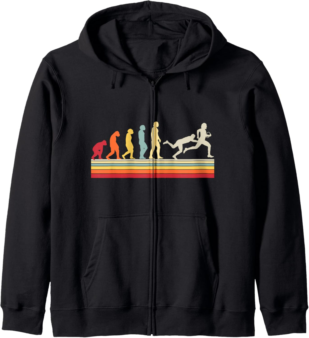 Rugby Ball Sport Spieler Evolution Rugby Team Kapuzenjacke
