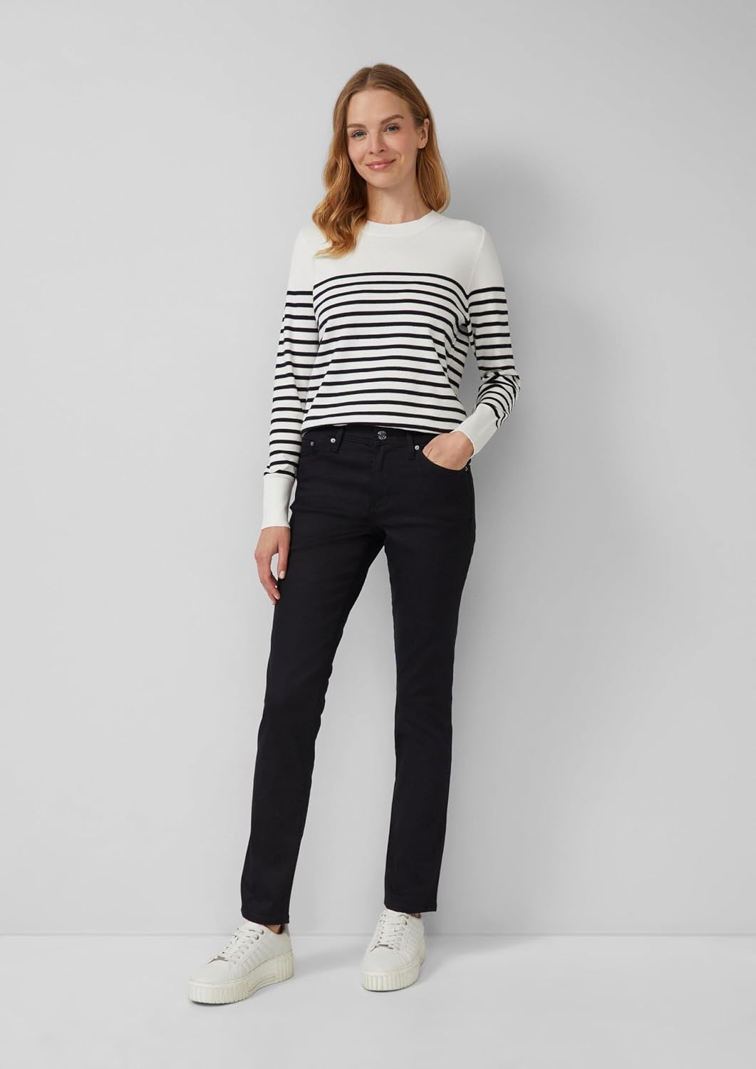 s.Oliver Jeans Betsy/Slim Fit/Mid Rise/Slim Leg 34W / 30L Schwarz, 34W / 30L Schwarz