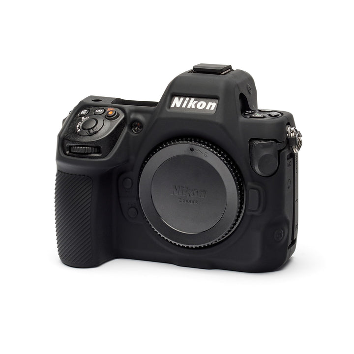 easyCover Silikon-Schutzhülle Kompatibel mit Nikon Z8 Mirrorless Camera. Schwarzes Schutzgehäuse., S