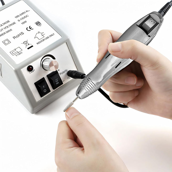 Retoo Nagelfräser Elektrische Nagelfeile Professionelles Maniküre Pediküre Einstellbarer Geschwindig