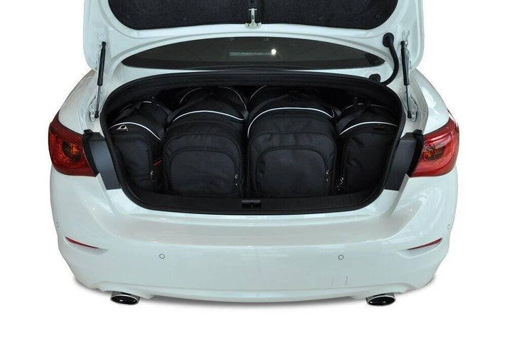 KJUST Dedizierte Reisetaschen 4 stk kompatibel mit INFINITI Q50 V37 2013-2017
