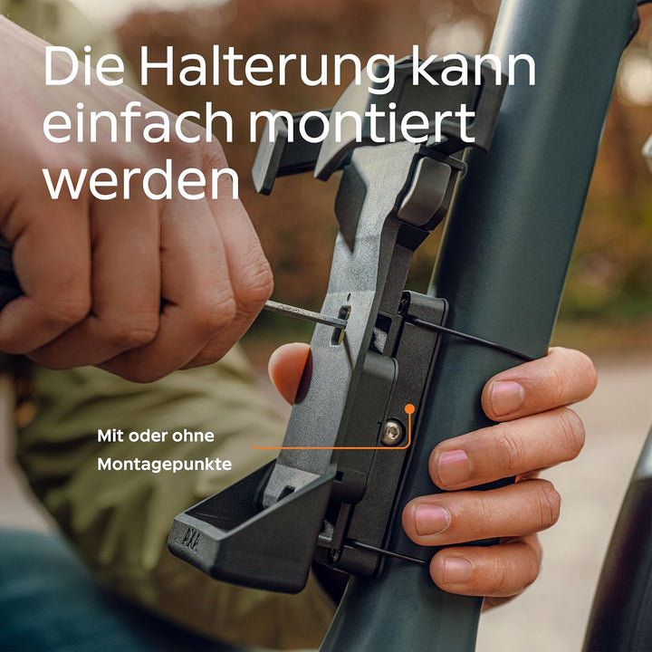 AXA Fold 110 Faltschloss – Länge 110 cm – Sicherheitsstufe 9 – Halterung inkl. Tracking-Tag-Fach – M