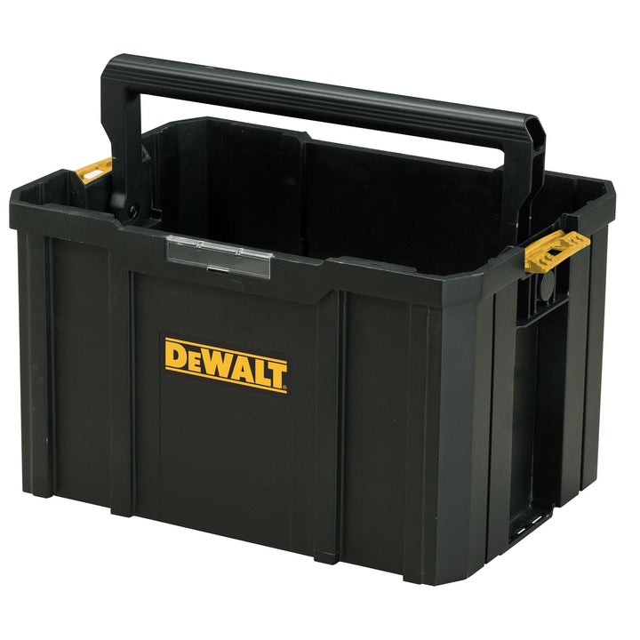 Dewalt TSTAK-Werkzeugtrage (belastbar bis 20 kg, Abmessungen 440 x 314 x 176 mm, klappbarer Handgrif
