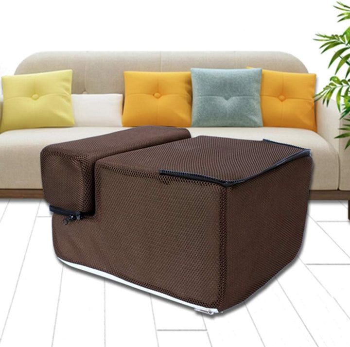 Pet Steps Treppe, Kleine Hundekatzen Pet 3 Steps Abnehmbare rutschfeste Rampe Klettern Abnehmbare Be