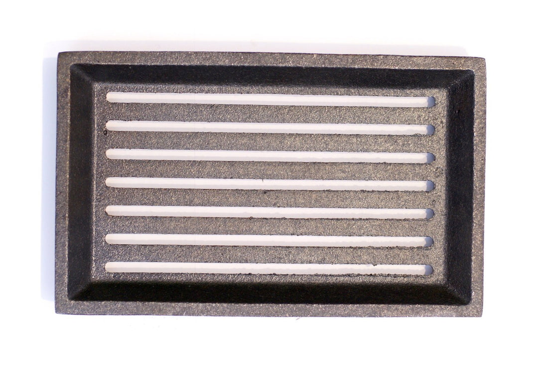 Hochwertiger 15,5x25 cm Gussrost Ofenrost Kaminrost Ascherost Rost Justus Island