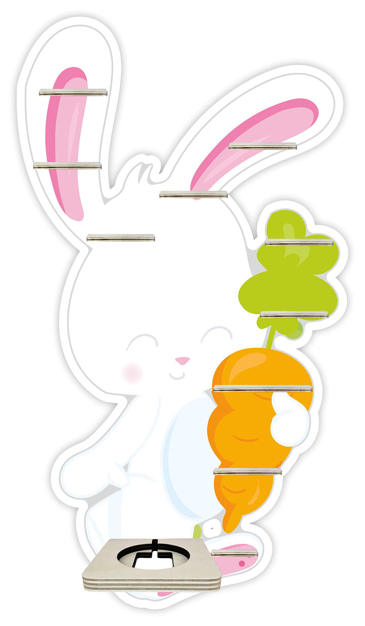 Farbklecks Collection Musikboxregal Hase mit Karotte