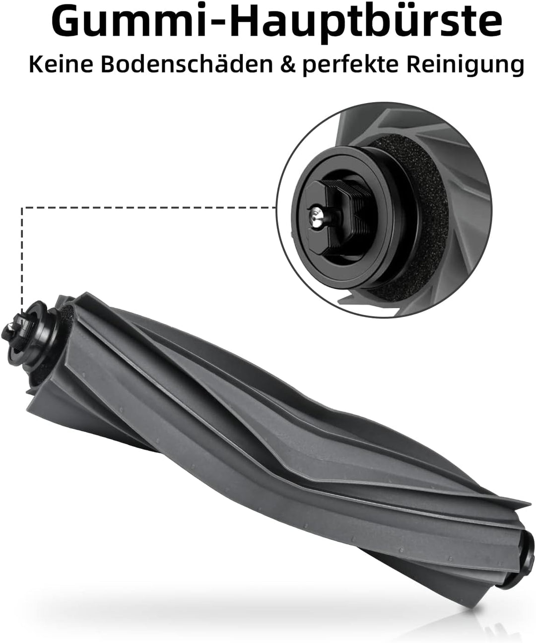 18 Stück Zubehör für Dreame L10s / L10 Ultra Saugroboter mit 1 Hauptbürste 6 Wischtücher 4 Filter 6