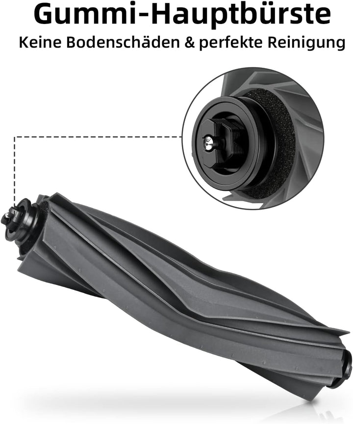 18 Stück Zubehör für Dreame L10s / L10 Ultra Saugroboter mit 1 Hauptbürste 6 Wischtücher 4 Filter 6