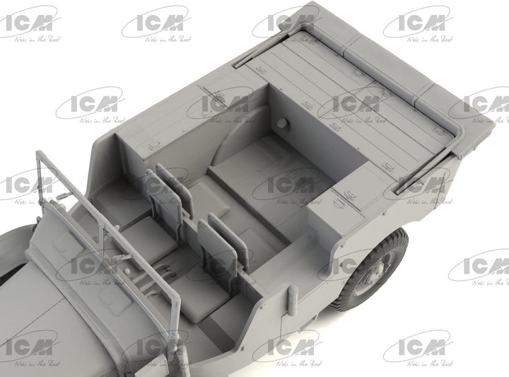 ICM ICMDS3514 Sclae Modellbausatz, Schwarz