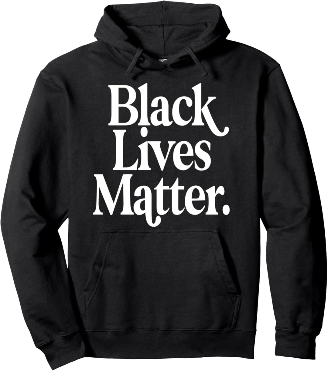 Schwarze Leben zählen Pullover Hoodie