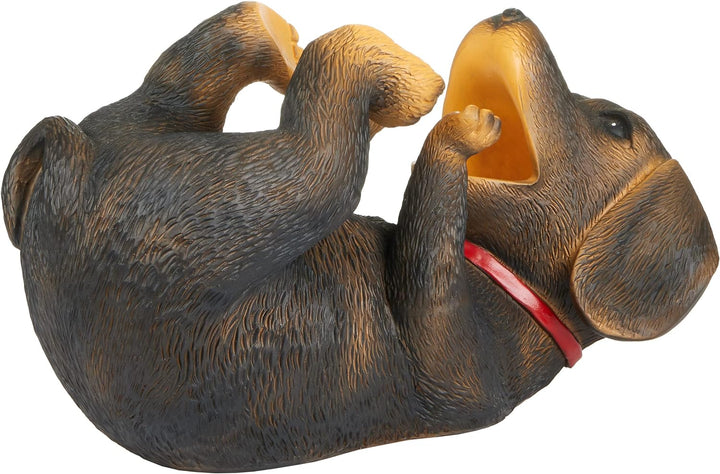 BRUBAKER Weinflaschenhalter durstiger Hund - Dackel - Flaschenhalter Trinkende Tiere - Dachshund Fla