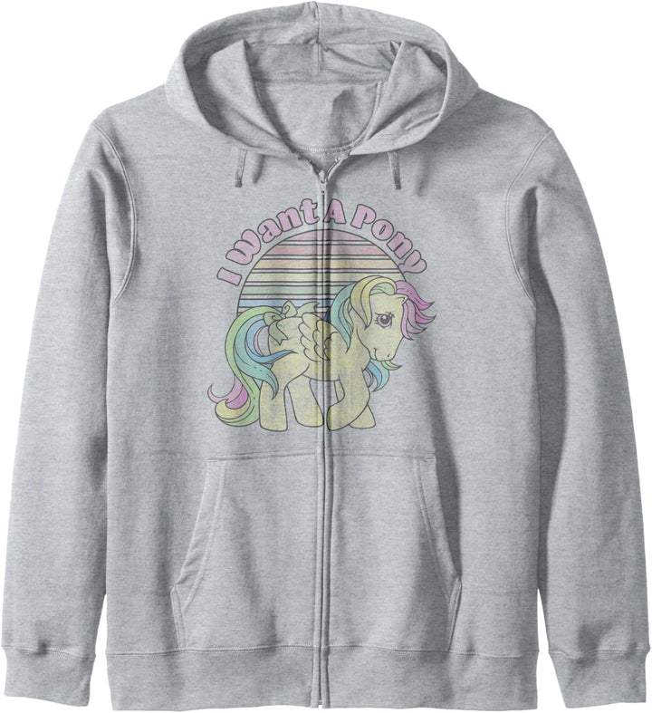 My Little Pony Skydancer I Want A Pony Vintage Stripes Kapuzenjacke