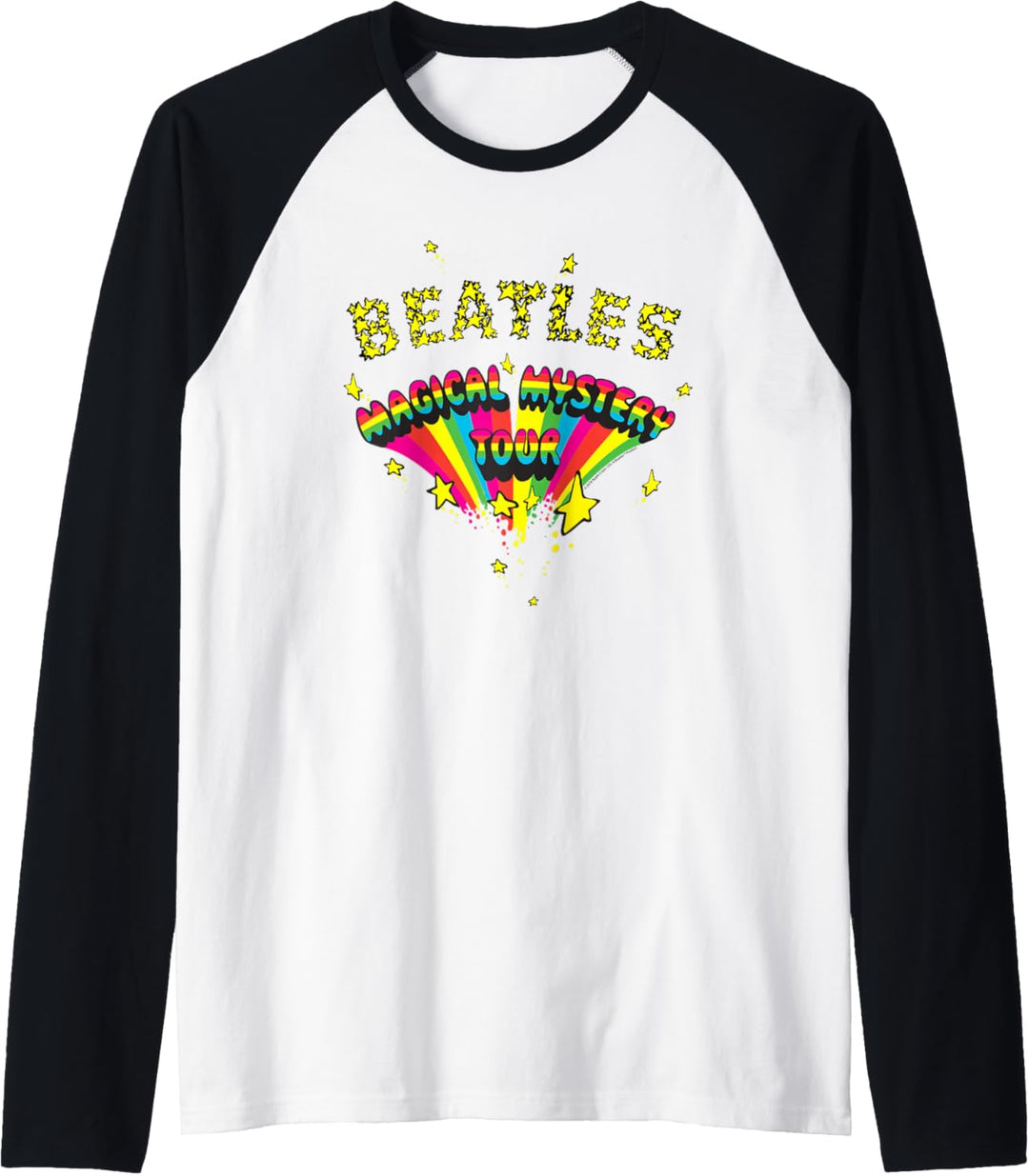 Die Beatles Magic Mystery Tour Regenbogen Raglan