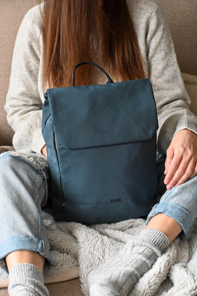 Zwei TONI Rucksack TOR130 denim, Denim