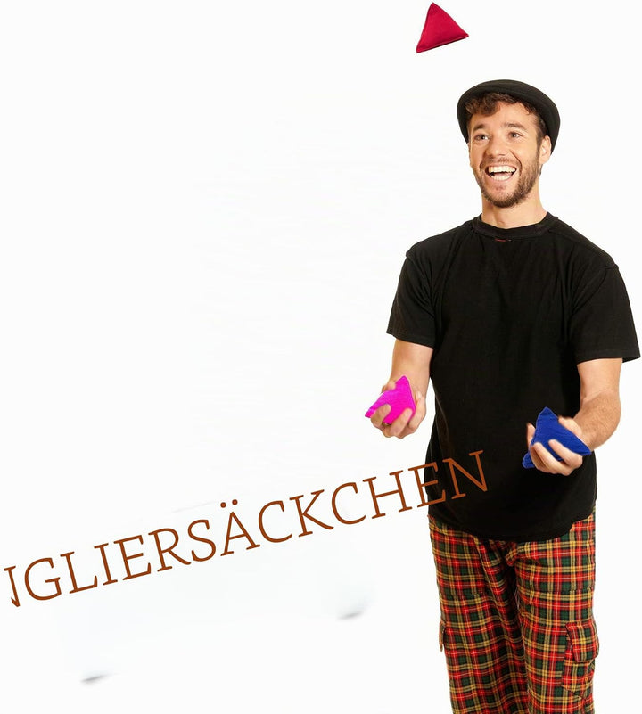 Juggle Dream 5 x Tri-it Juggling Bean Bags by pack de 1, pack de 1