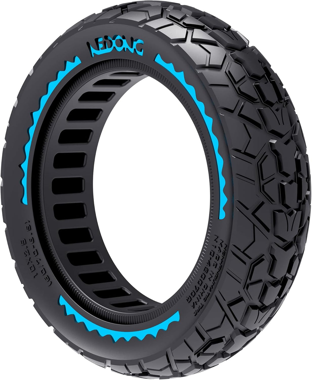 2er-Pack 10x2,50 Scooter-Reifen Schlauchlos, Rüsten Sie Ihren Scooter mit 60/70-6,5 Offroad-Vollgumm