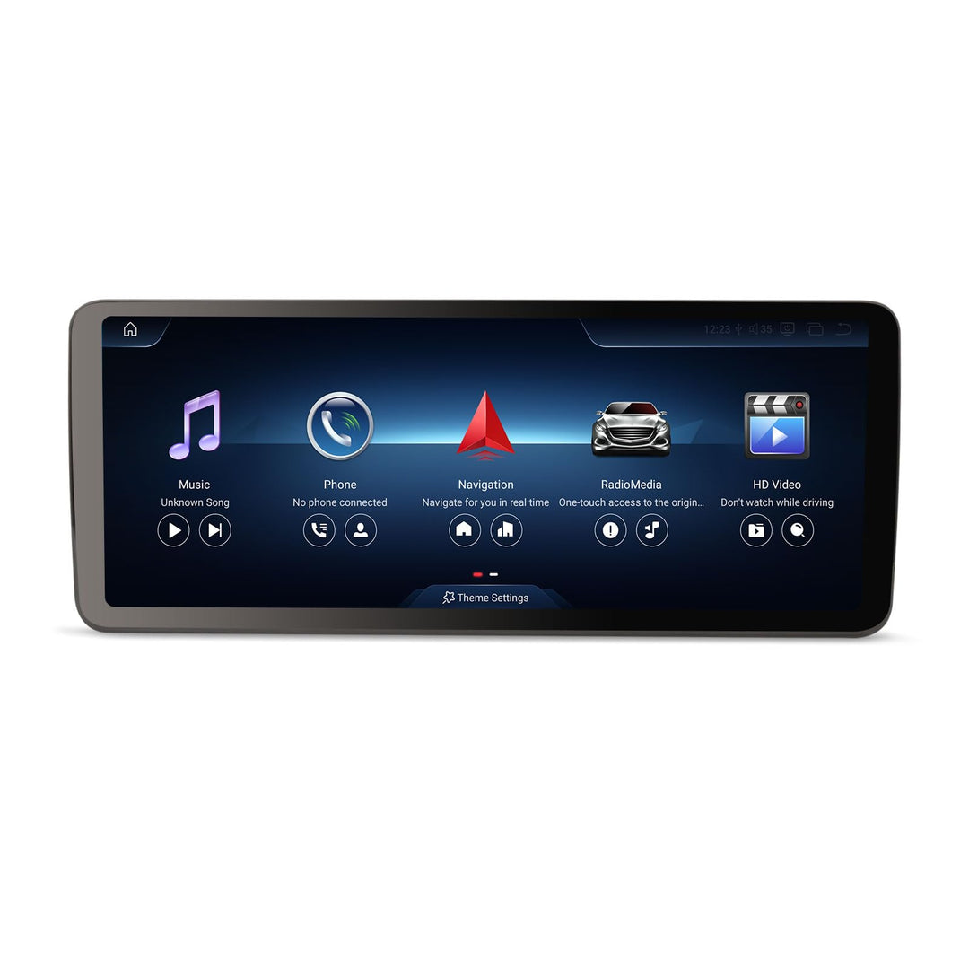 Erisin Qualcomm 8-Kern 8GB+128GB 12.3" Android 16 Autoradio Bluetooth GPS Navi für Mercedes Benz GLA