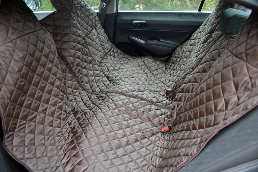 tierlando® Autoschondecke REX teilbar Reissverschluss Schutzdecke Auto 160 180 200 x 140cm Grösse: S