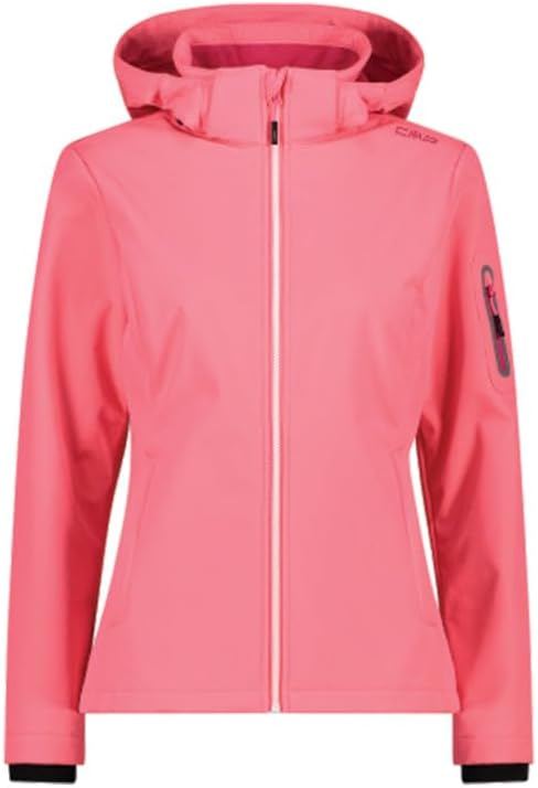 CMP Damen Windproof And Waterproof Softshell Jacket Wp 7.000 Jacke M Schwarz, M Schwarz