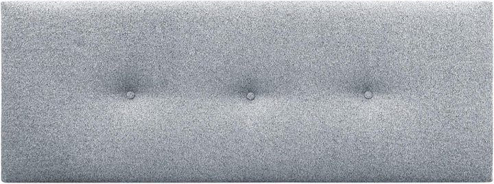 DHOME Kunstleder oder Acualine Stoff Kopfteil einfarbig mit Knöpfen gepolstert HIGH Range Luxus Bett