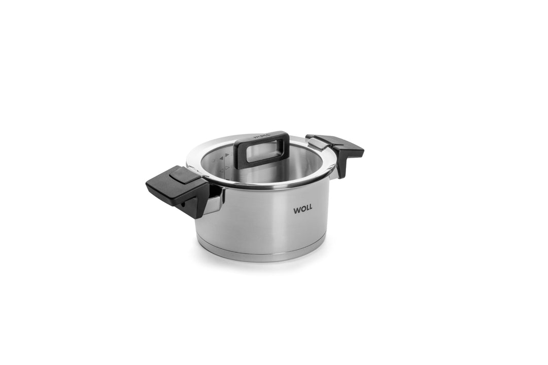 Woll Concept Kochtopf mit Deckel - Induktiv -, Ø 18 cm, 10 cm hoch, 2,5l - Geeignet für alle Herdart