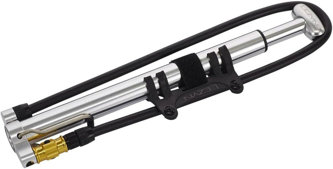Lezyne Minipumpe CNC Micro Floor Drive Pumpe silber 28 Single, silber 28 Single