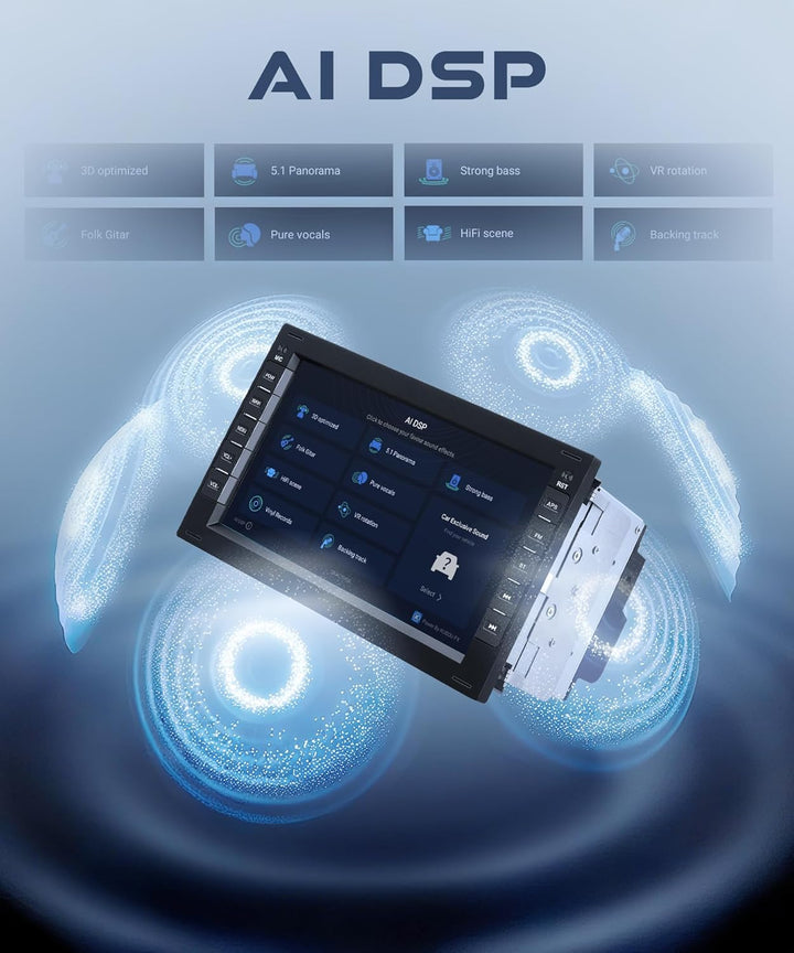 8 Core 6+128G Android Autoradio für VW Golf 4 Polo Sharan Jetta MK4 T5 Transport Kabellos Carplay 7