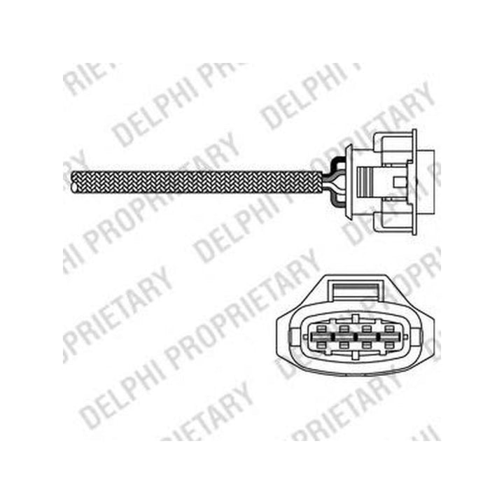 Delphi ES10791-12B1 Lambdasonde