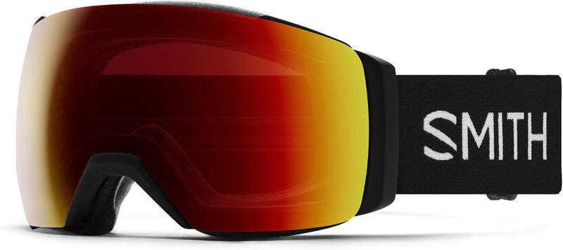 Smith Optics I/O MAG XL Ski- Snowboardbrille BLACK 22 - ChromaPOP Red Mirror Sun NEU