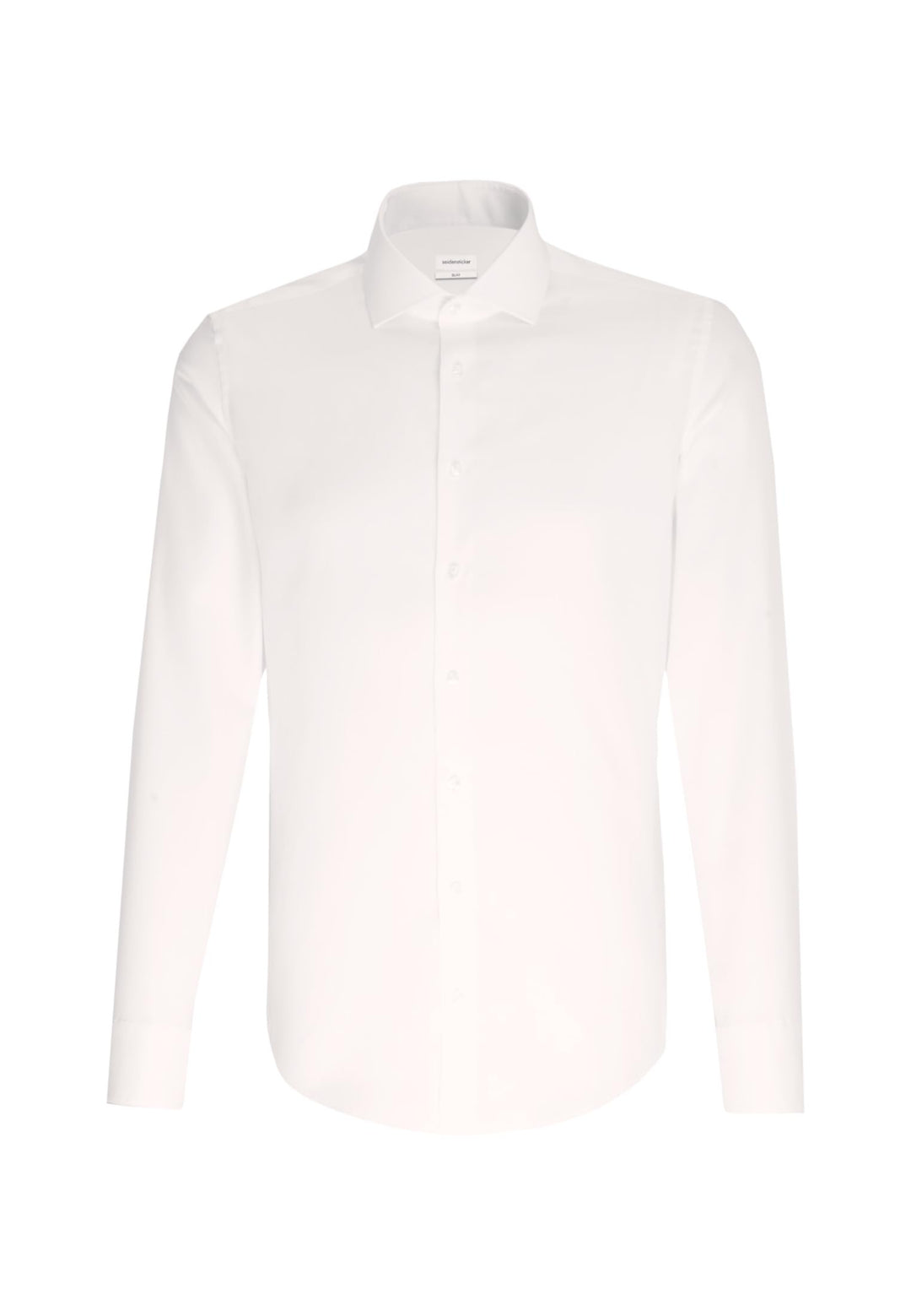 Seidensticker Herren Seidensticker Herren Business Hemd Slim Fit – Bügelleichtes Businesshemd, Weiss