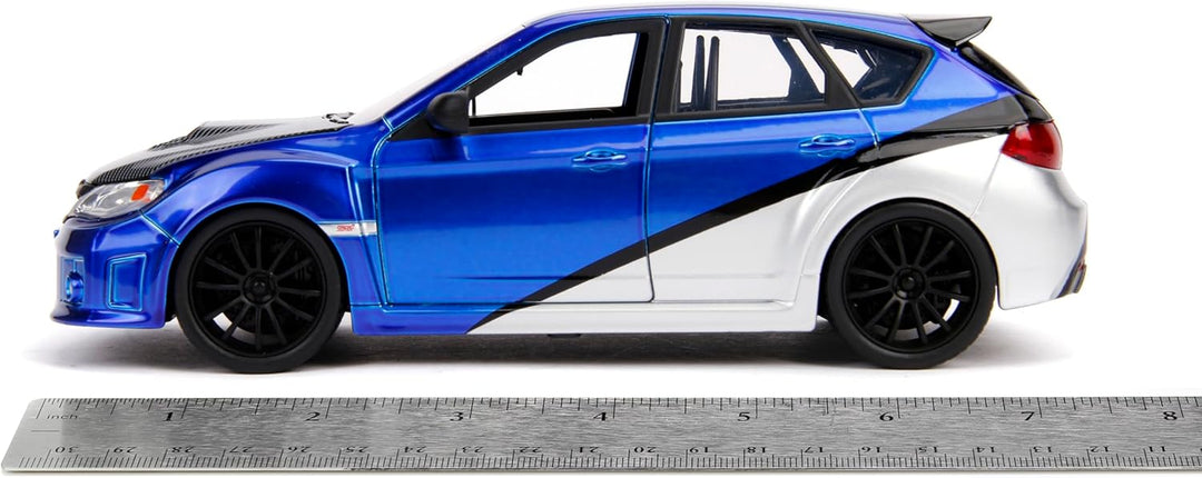 Jada Toys 99514 Fast & Furious Brian's 2012 Subaru Impreza WRX STI, Auto, Tuning-Modell im Massstab