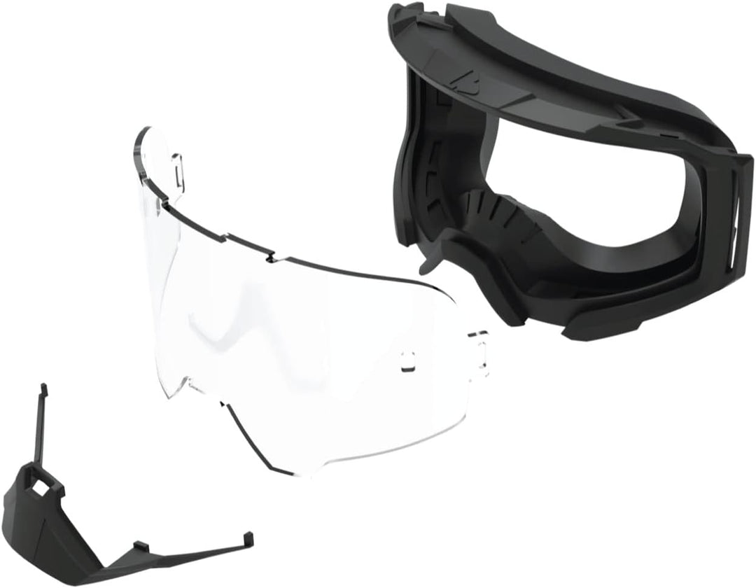 Leatt Unisex Velocity 4.5 Goggles Einheitsgrösse Zebra Clear, Einheitsgrösse Zebra Clear