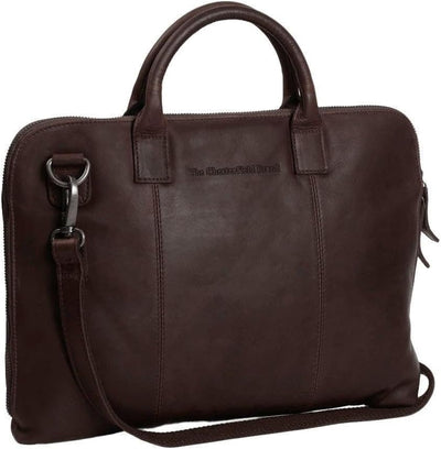 The Chesterfield Brand Harvey - Laptoptasche 14" Leder 37 cm Schwarz, Schwarz