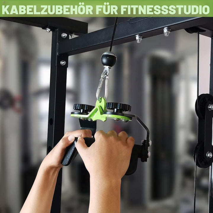 KORIKAHM Home Gym Fitness Spreizstange Multi-Grip Breit Latzugstange Neutral Grip Griff Latzugaufsät