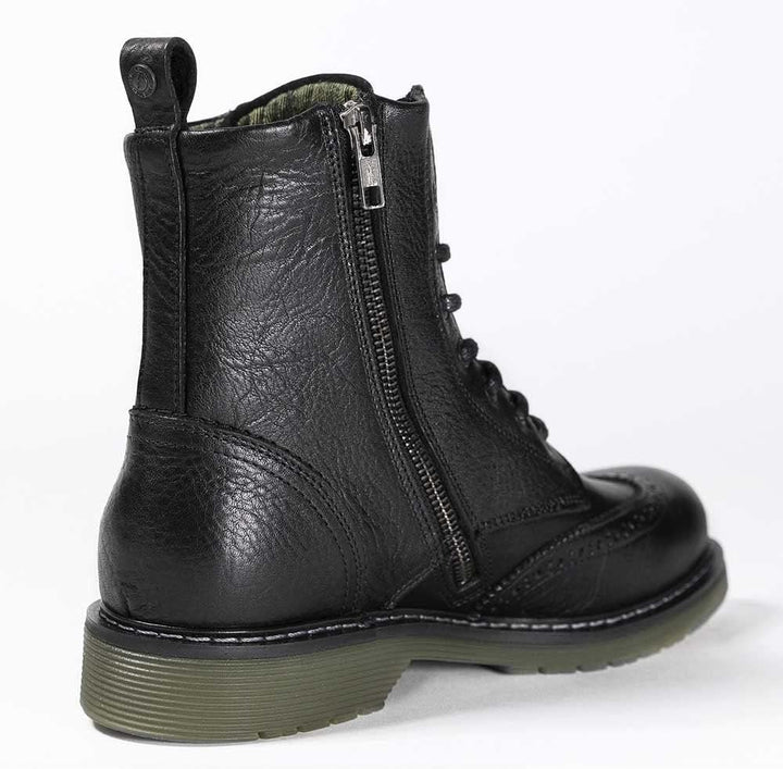 John Doe Motorradschuh Sixty | XTM| Threepoint Protection | Lederstiefel aus Rindsleder | Rutschfest