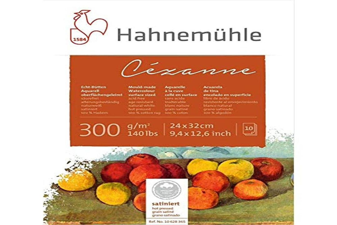 Aquarellblock Cézanne" satiniert, 300g/m², 24x32cm, 10Blatt"