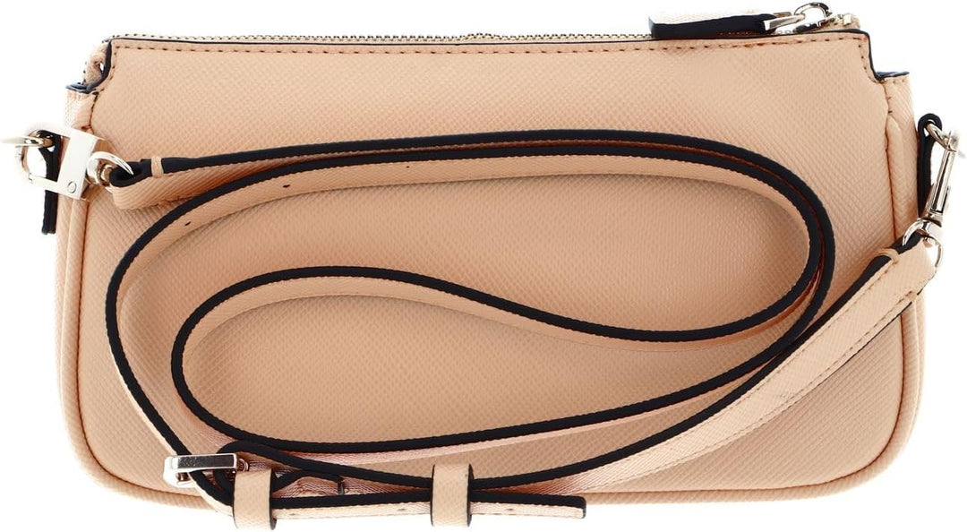 Guess Noelle DBL Pouch Crossbody apricot cream