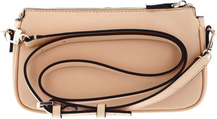 Guess Noelle DBL Pouch Crossbody apricot cream